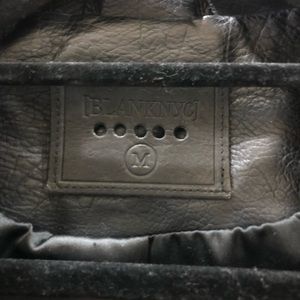 BLANKNYC leather studded jacket